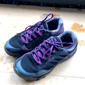 Merrell j32532 Outdoors Hiking Trail Runner Womens Sport Sneakers Shoes Sz 6.5